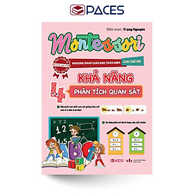Sách - Phương Pháp Montessori chủ đề PHÂN TÍCH QUAN SÁT - SKIDS