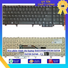 Bàn phím dùng cho laptop Dell E5520 E5530 E6520 E6530 E6540  - Hàng Nhập Khẩu New Seal