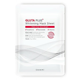 Mặt Nạ USEEMI Dưỡng Ẩm Trắng Da -  Useemi Gluta Plus Whitening Mask