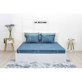 Bộ ga chun chần 200x220 Sông Hồng chất cotton