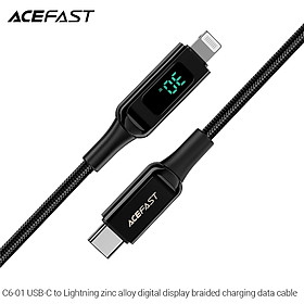 Mua Cáp Sạc Acefast Type C To Lightning 1.2m C6-01 - Hàng Chính Hãng