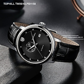 Hình ảnh ĐỒNG HỒ TOPHILL TW061G.PB1158 Nam dây da máy Automatic 