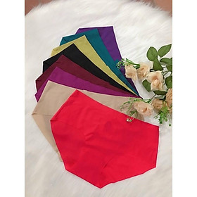 Combo 10 quần lót đúc trơn không đường may
