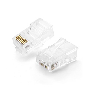 Mua Hạt mạng AMP Tyco RJ45 hộp 100 hạt  dùng cho dây mạng CAT5   CAT6