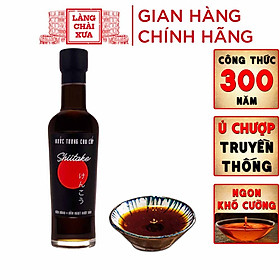 Đặc Sản Phan Thiết - Nước Tương Cao Cấp Shiitake Chai 250 Ml Có Thành Phần Chính Từ Đậu Nành Và Nấm Ngọt Shiitake Nhật Bản