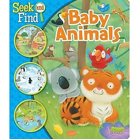 Hình ảnh sách Baby Animals Seek And Find