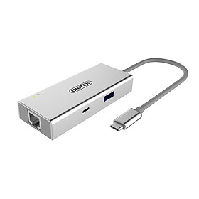 Mua Cáp Type-C To USB (3.0)/HDMI /LAN+Nguồn  Unitek (Y9117)  - HÀNG CHÍNH HÃNG