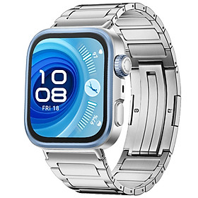 Dây đeo Titan cho Huawei Watch Fit 3 / Huawei Watch Fit 4 / Huawei Watch Fit 4 Pro - Hàng Chính Hãng
