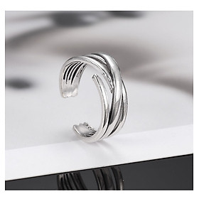 Nhẫn chữ la mã, đeo ngón trỏ, nhẫn mở ,RA012