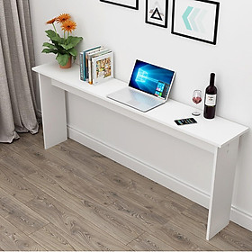 Mua Bàn làm việc thông minh tiết kiệm không gian   bàn gỗ nhỏ decor cho phòng nhỏ hẹp 100x30x72cm BH3 năm - Mozi