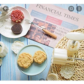 Mua Khuôn trung thu lò xo cúc 65k -90k