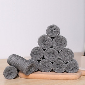 Mua Set 12 cuộn cọ rửa xoong nồi bằng thép mịn Echo Metal hàng nội địa Nhật Bản