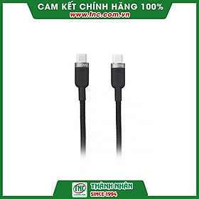 Mua Cáp sạc 2 đầu Type C Rapoo PD100-Hàng chính hãng.