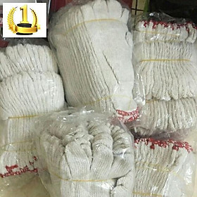 Mua 10 đôi găng tay sợi gang tay lao động hàng 400g (Shop uy tín)