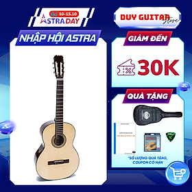 Mua Đàn guitar classic DC100 dòng ghitar trung kỹ full size gỗ hồng đào solid cho âm thanh cổ điển ấm áp dành cho bạn mới tập Duy Guitar