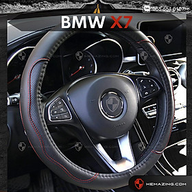 Bọc Vô Lăng ô tô BMW X7 - Mã 3D Max - Lõi Cao Su Non & 3D Chống Trượt Tay