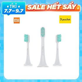 3 Cái đầu bàn chải thay thể cho Mijia Sonic Electric Toothbrush T300 T500