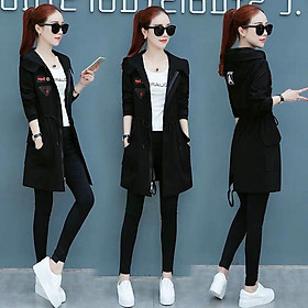 ÁO KHOÁC NỮ KAKI FORM DÀI ĐẸP MÊ LY HOT NHẤT 2020