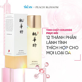Essence tinh chất chứa Ceramide 3 dưỡng ẩm phục hồi chống lão hóa Peach Blossom Rejuvenate Hydrating Essence