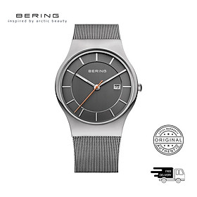 Đồng Hồ Nam Bering Classic Màu Xám 11938-007
