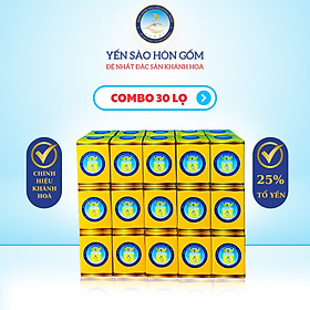Nước yến sào nhân sâm - yến sào hòn gốm chính hiệu khánh hoà - h g salanganes nest
