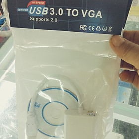 Mua cáp chuyển đổi usb-vga  3.0