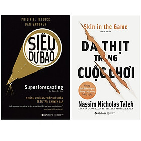 Combo Sách : Siêu Dự Báo + Da Thịt Trong Cuộc Chơi