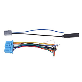 Durable Car Stereo Wiring Harness Audio Arial Adapter Cables For Honda/Suzuki/Haima/Mazda Free Shipping