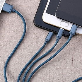 Mua Cáp sạc 3 in 1 Lightning - Micro USB - Type C chiều dài 1.15m - Remax RC-131TH + Tặng Dây Quấn Bảo Vệ Cáp - Chính Hãng
