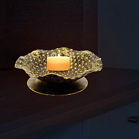 Tea Light Holder Iron Votive Candle Holder Centerpiece for Home Living Room