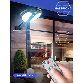 Pha LED Năng Lượng Mặt Trời LQ-GY039 Đèn Đường Ngõ Xóm Cảm Biến 3 Chế Độ 70 Mắt LED - Có Điều Khiển Từ Xa