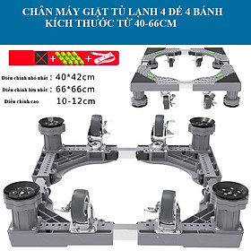 Chân Máy Giặt, Tủ Lạnh Có Bánh Xe