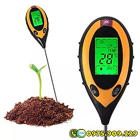 Mua Máy đo  dụng cụ đo độ PH đất 4 trong 1(PH  độ ẩm  ánh sáng  nhiệt độ)