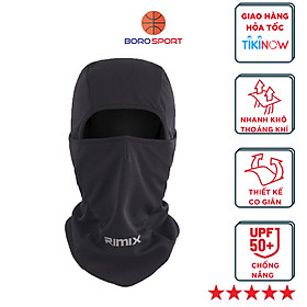 Khăn Rimix Đa Năng Trùm Đầu Ninja Fullface Chống Nắng, Chống Tia UV Thích Hợp Đi Xe , Chạy Bộ...