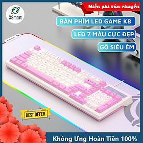 Mua Bộ Bàn Phím Chuột Máy Tính KM800 Led 7 Màu Cực Đẹp Gõ Êm Chống Nước Chơi Game  Văn Phòng-Hàng Chính Hãng