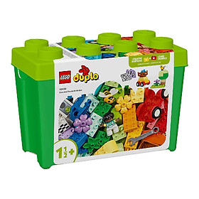 LEGO DUPLO 10439 Đồ Chơi Lắp Ráp Thùng Gạch Sáng Tạo: Xe Hơi Và Xe Tải (80 chi tiết)