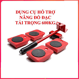 BỘ DỤNG CỤ NÂNG VÀ DI CHUYỂN ĐỒ ĐẠC THÔNG MINH, Dụng cụ di chuyển đồ tải trọng 600kg