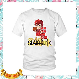 XẢ HÀNG Áo thun thời trang Unisex in hình Slam Dunk Anime Mẫu 5 (Đủ màu)