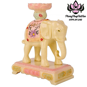 Mua Voi dâng đèn phong thủy (con)  12*15 5cm