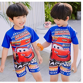 Bộ bơi bé trai có nón bơi