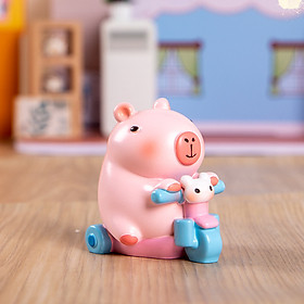 Mô Hình Capybara Chuột Lang Nước Màu Hồng Blindbox Bộ 8 144 Trang Trí Quà Tặng Decord Nhà Cửa Art House_ Hàng chính hãng
