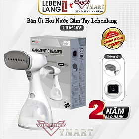Bàn Là Hơi Nước Cầm Tay Lebenlang LBD528 (LBD528W) công suất 1500W-300ML làm nóng nhanh - Hàng chính hãng