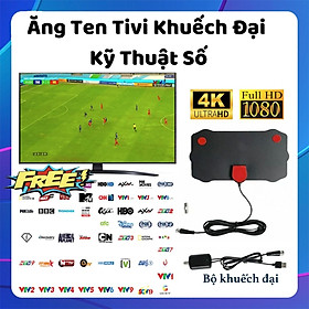 Mua Anten Tivi Kỹ Thuật Số DVB T2  Ăng Ten Truyền Hình Số Mặt Đất  Ang Ten Khuếch Đại Thu Sóng Truyền Hình Vệ Tinh Trong Nhà  Ăng Ten Truyền Hình Cáp HDTV 4k 1080P Siêu Nét