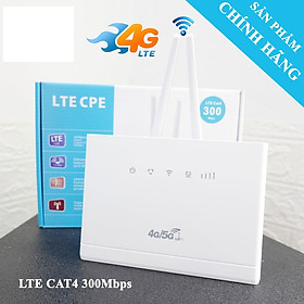 Mua Bộ Phát Wifi Sim 3G 4G CPE RS980+ Tốc độ 150Mbps Kết nối 32 user -Hỗ Trợ 4 Cổng LAN