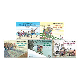Sách - Ông vui tính - Cháu tinh nghịch (combo 5 quyển)