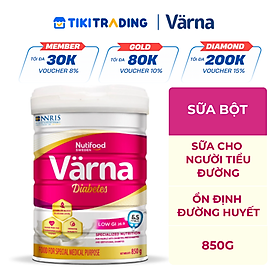 Sữa Bột Värna Diabetes lon 850g