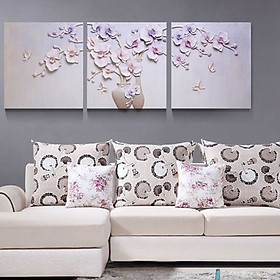 Tranh 3D composite Vũ Điệu Lan Phú Quý