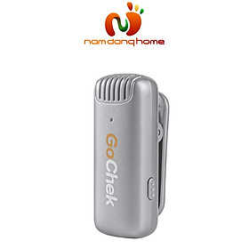 Mua Micro thu âm không dây GoChek A02 Pro - Thiết bị ghi âm kẹp ve áo hỗ trợ điện thoại cổng cắm lightningg - Hàng nhập khẩu