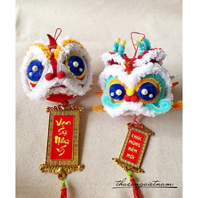 Mua Con lân kẽm nhung handmade