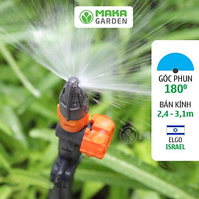 Mua ĐẦU TƯỚI PHUN MƯA XÒE 180 ĐỘ ELGO MH-180